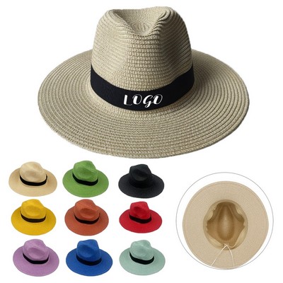 Eco-Friendly Outdoor Wide Brim Straw Hat